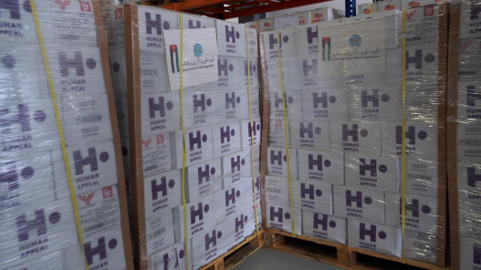 صورة حول : الهيئة الخيرية الأردنية الهاشمية وهيومن أبيل تتعاونان لإرسال مساعدات غذائية إلى غزة الهيئة الخيرية الأردنية الهاشمية وهيومن أبيل تتعاونان لإرسال مساعدات غذائية إلى غزة