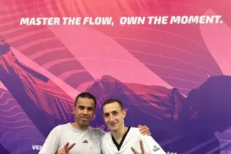 رغم الإصابة .. محمود الطرايرة يحصد البرونزية في بطولة العالم للتايكواندو