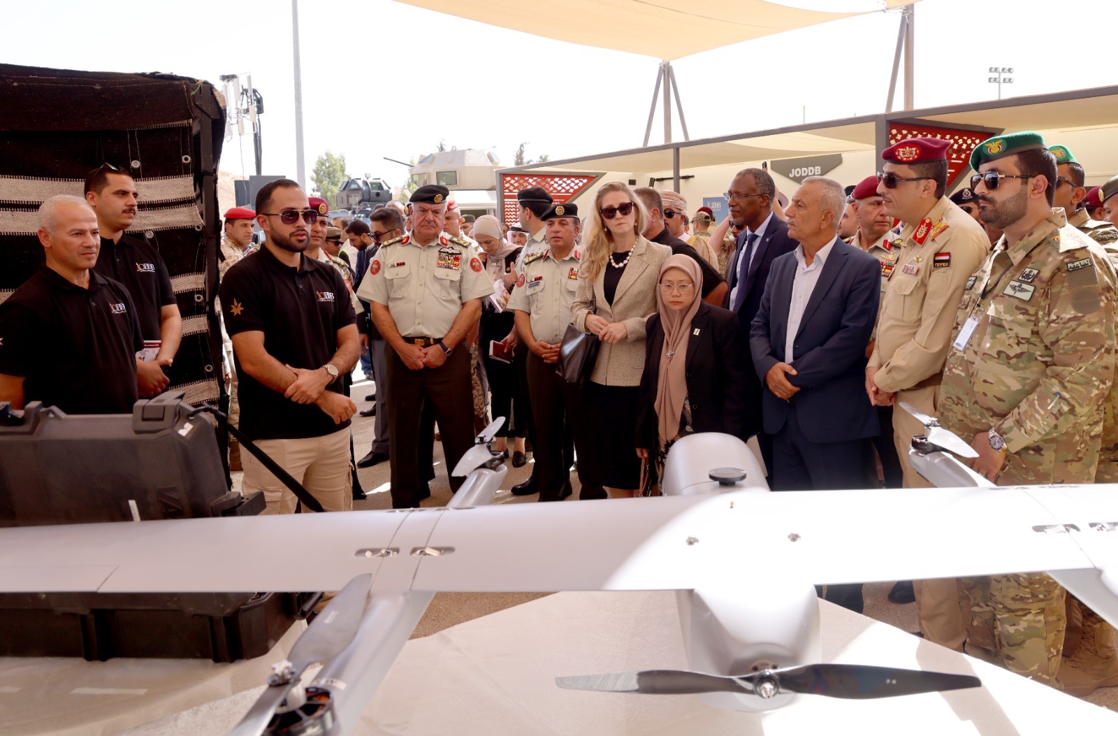 انطلاق مسابقة المحارب الدولية الرابعة عشر في مركز الملك عبدالله الثاني "صور"