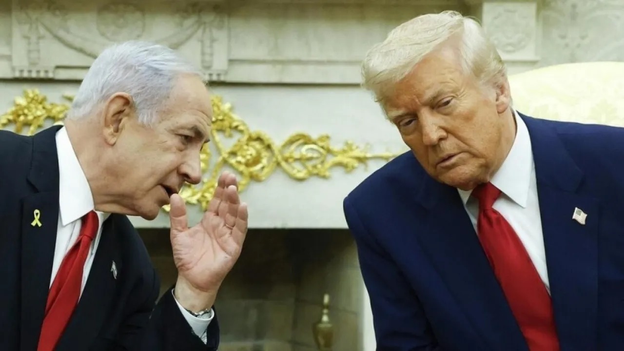 صورة حول : توتر بين ترامب ونتنياهو توتر بين ترامب ونتنياهو