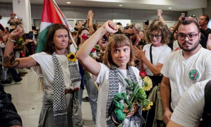 صورة حول : نشطاء أسطول الصمود يتهمون إسرائيل نشطاء أسطول الصمود يتهمون إسرائيل