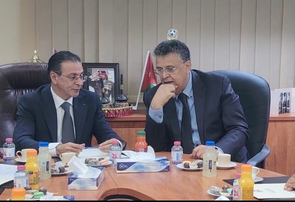 صورة حول : رئيس المحكمة الدستورية الأردنية يلتقي وزير العدل المغربي"صورة" رئيس المحكمة الدستورية الأردنية يلتقي وزير العدل المغربي"صورة"