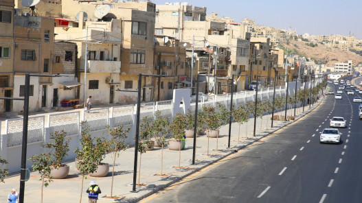 الأمانة تستكمل أعمال توسعة شارع الجيش في المحطة