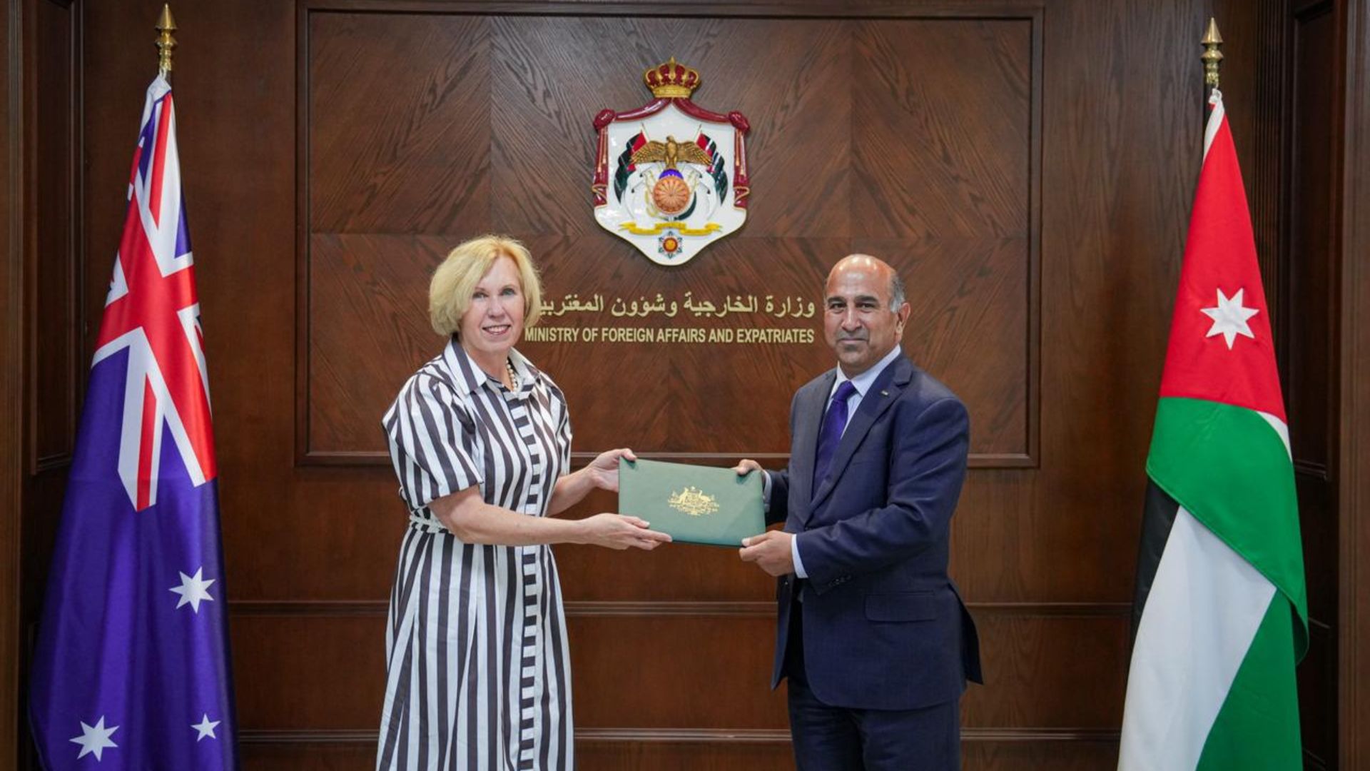 الخارجية تتسلم أوراق اعتماد السفير الأميركي