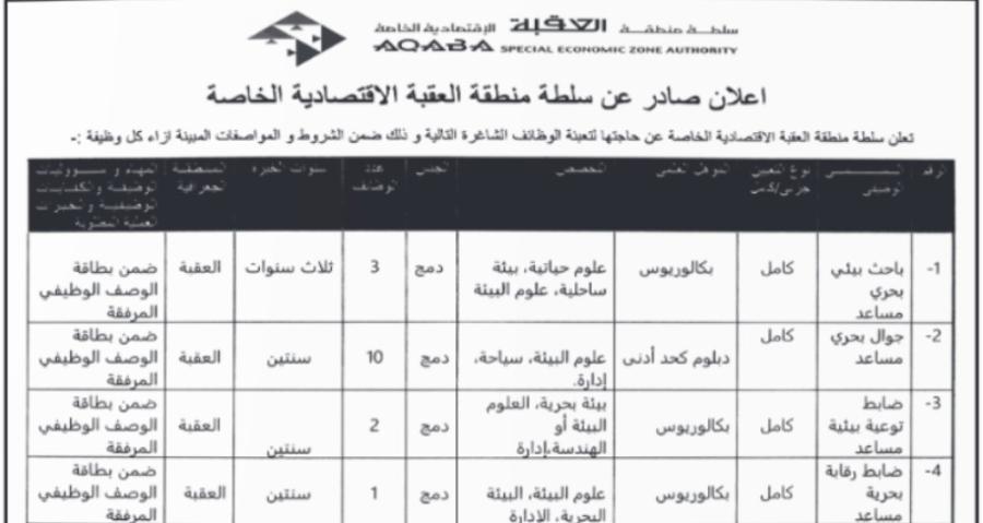 وظائف حكومية شاغرة… تفاصيل