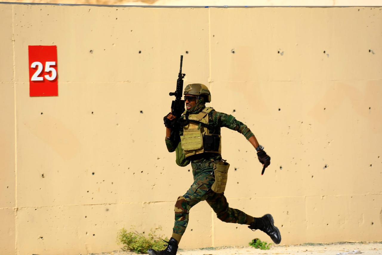 فريق الحرس الملكي الخاص يتصدر مسابقة أفضل رام في المحارب الدولية