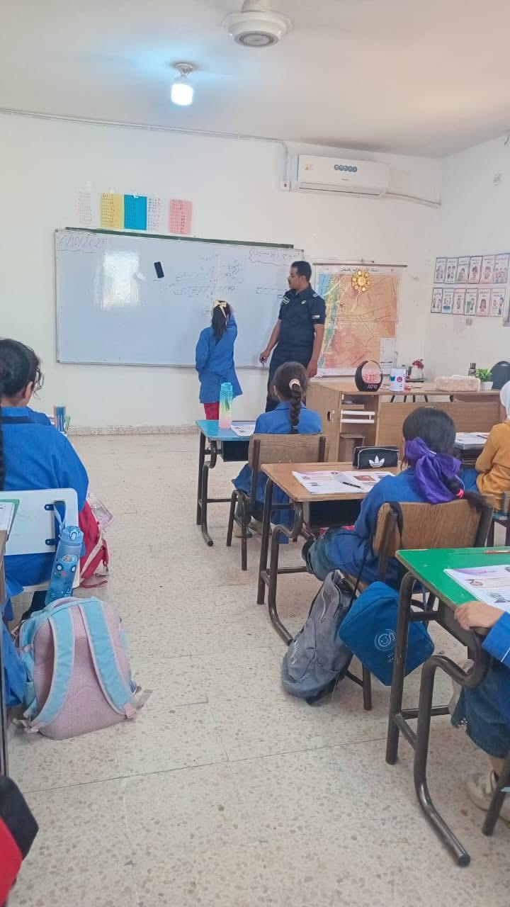 الشرطـة المجتمعيـة في قيادة شرطـة الباديـة الملكيـة تُنفذ أنشطة مجتمعيـة وتوعويـة