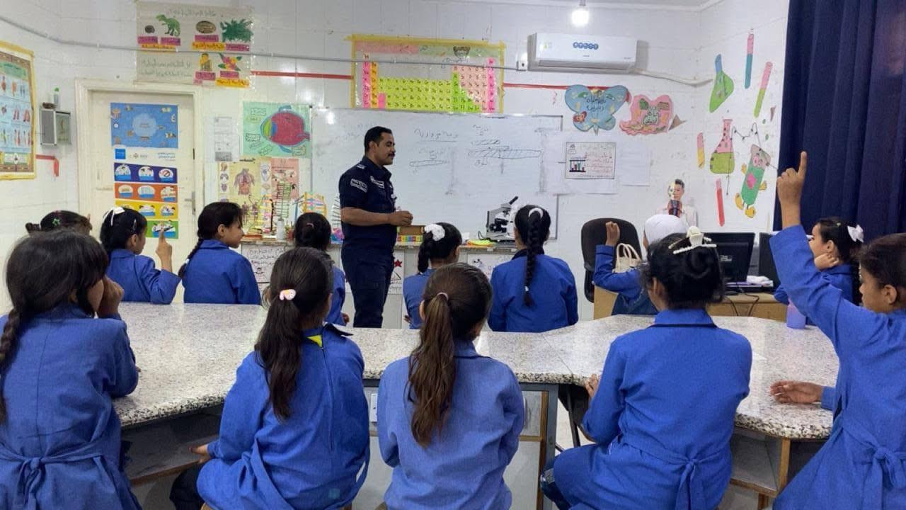 الشرطـة المجتمعيـة في قيادة شرطـة الباديـة الملكيـة تُنفذ أنشطة مجتمعيـة وتوعويـة