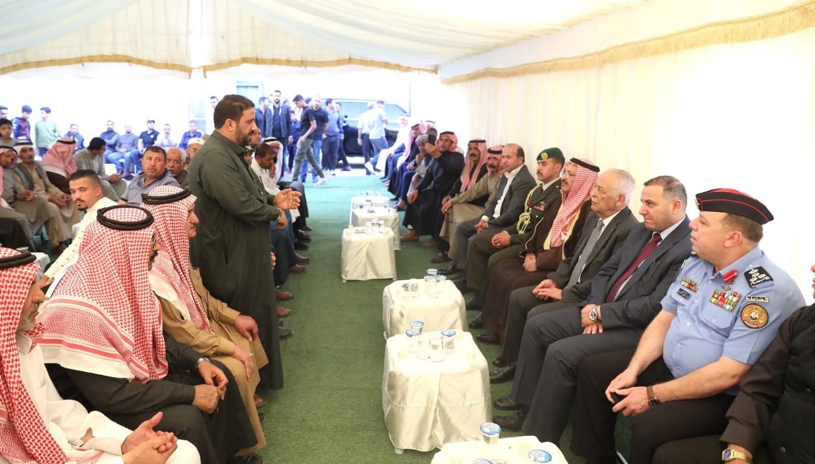 مندوبا عن الملك وولي العهد.. العيسوي يعزي الغويري والخلايلة وأبو صعيليك