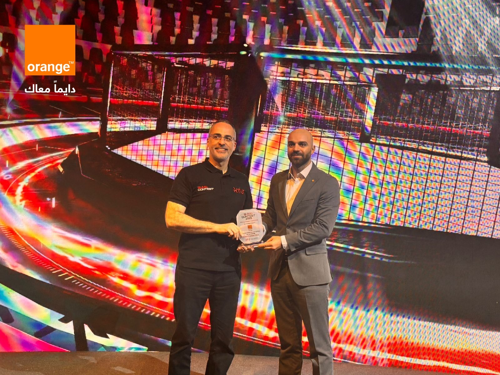 صورة حول : Orange Jordan Continues to Support Digital Education by Sponsoring the Sumo Robotics Competition for the Fourth Consecutive Year Orange Jordan Continues to Support Digital Education by Sponsoring the Sumo Robotics Competition for the Fourth Consecutive Year