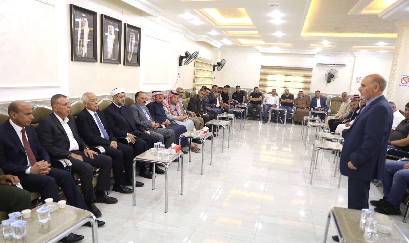 مندوبا عن الملك وولي العهد. العيسوي يعزي عشائر الفراية والزيادين والمعايطة