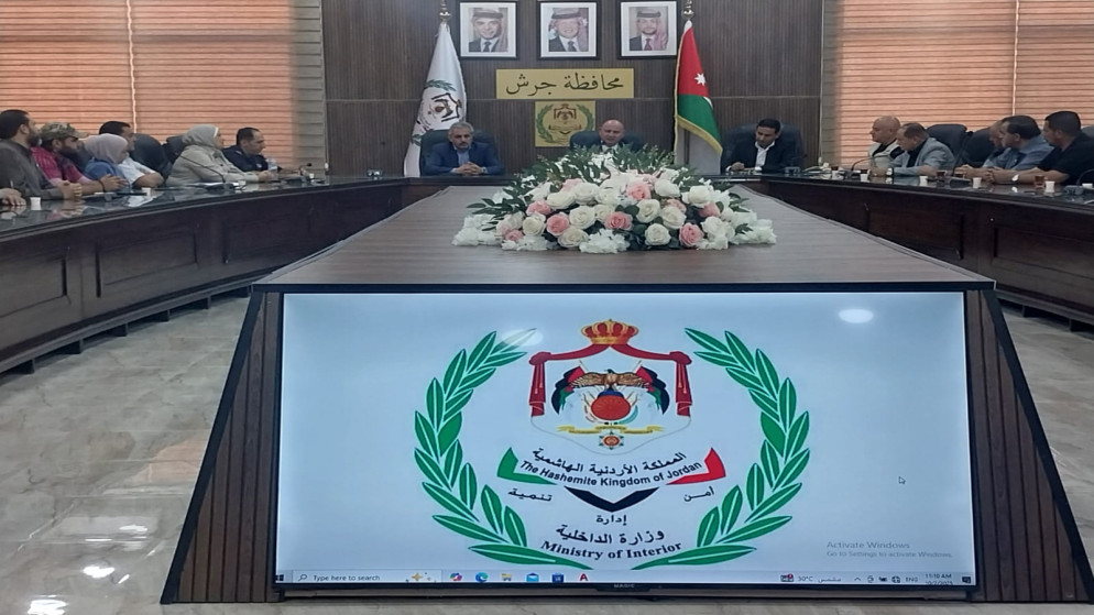 محافظ جرش يعلن افتتاح معاصر الزيتون منتصف الشهر