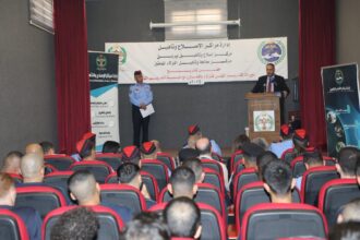 تخريج المشاركين بالبرنامج التدريبي المهني لنزلاء مركز علاج الإدمان /مركز اصلاح بيرين