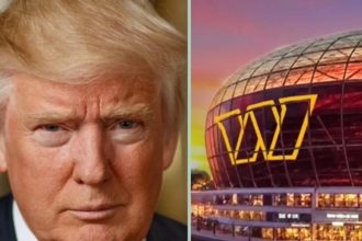 ترامب يطمح لتسمية ملعب واشنطن كومانديرز باسمه