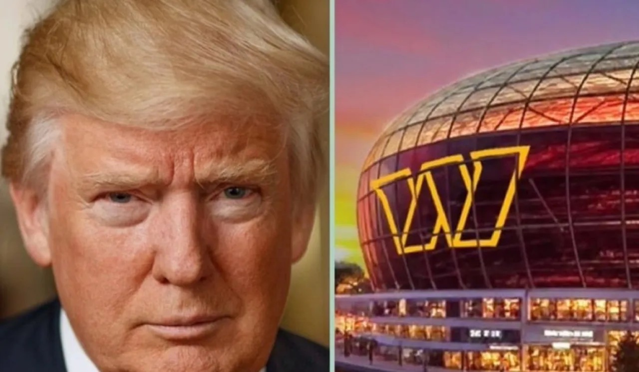 ترامب يطمح لتسمية ملعب واشنطن كومانديرز باسمه