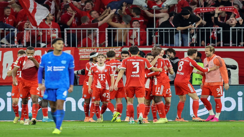 صورة حول : بايرن ميونيخ يعمّق صدارته للبوندسليغا بفوز كبير على ليفركوزن بايرن ميونيخ يعمّق صدارته للبوندسليغا بفوز كبير على ليفركوزن