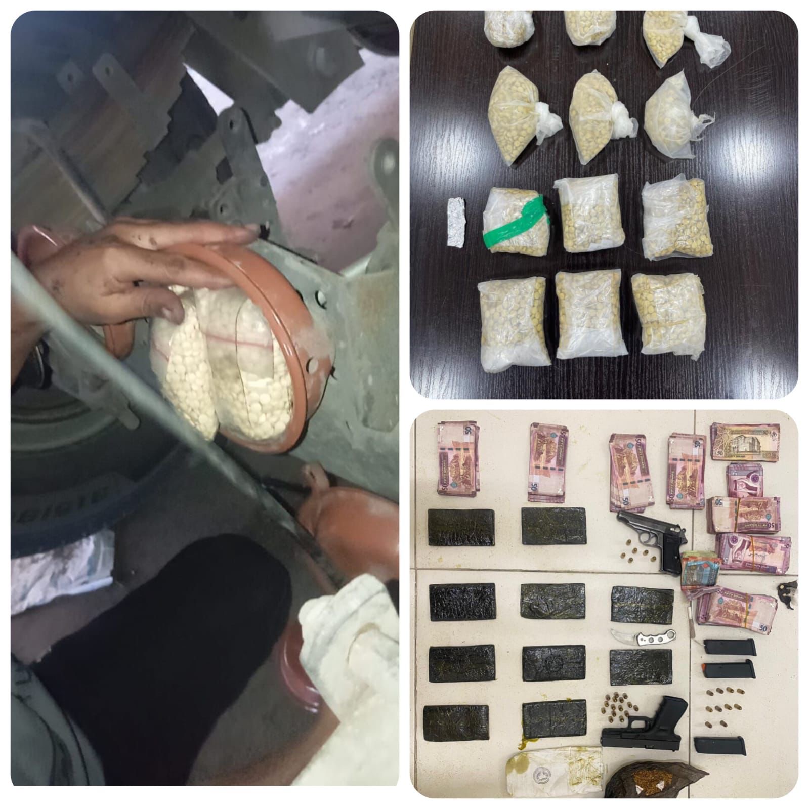 صورة حول : ضربات موجعة لتجار السموم: ضبط 13 مروّجاً وإحباط 3 عمليات تهريب مخدرات خلال أيّام ضربات موجعة لتجار السموم: ضبط 13 مروّجاً وإحباط 3 عمليات تهريب مخدرات خلال أيّام