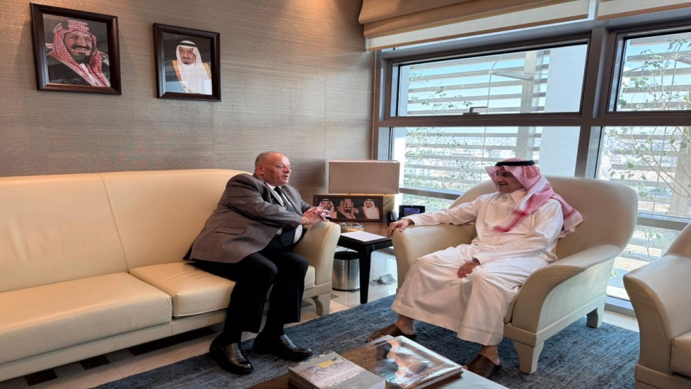 السفير السعودي يبحث مشاركة المملكة في مهرجان جرش الـ40