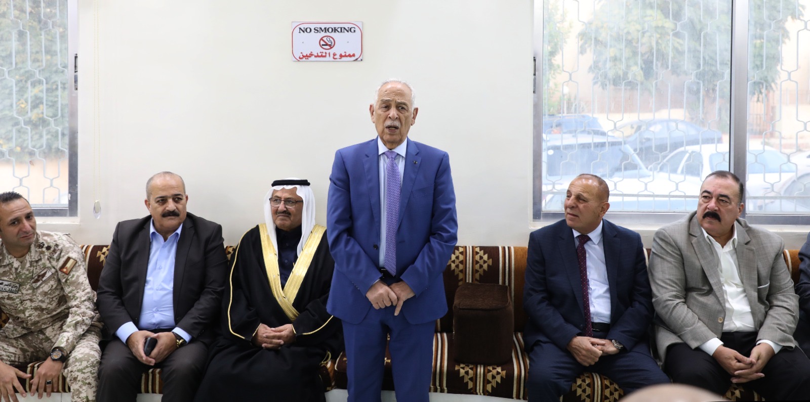 *مندوبا عن الملك وولي العهد. العيسوي يعزي عشائر الظهراوي وحداد والخراشقة والمحمد وأبو جبارة*