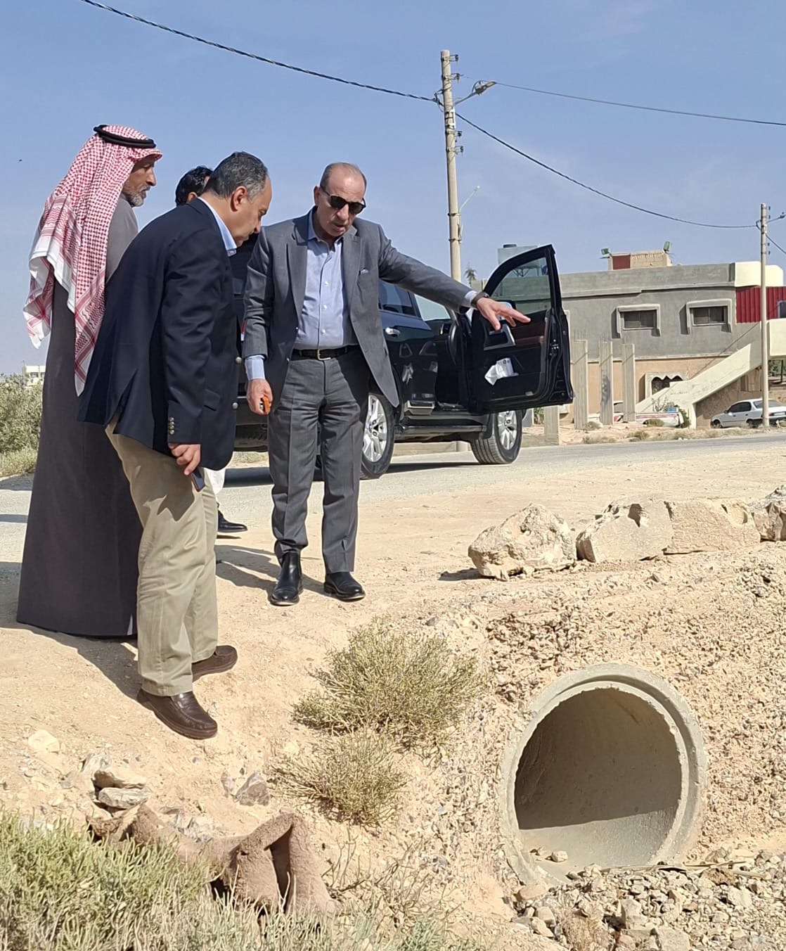 المصري يتفقد استعداد بلديات الشراه والأشعري والشوبك وايل لفصل الشتاء