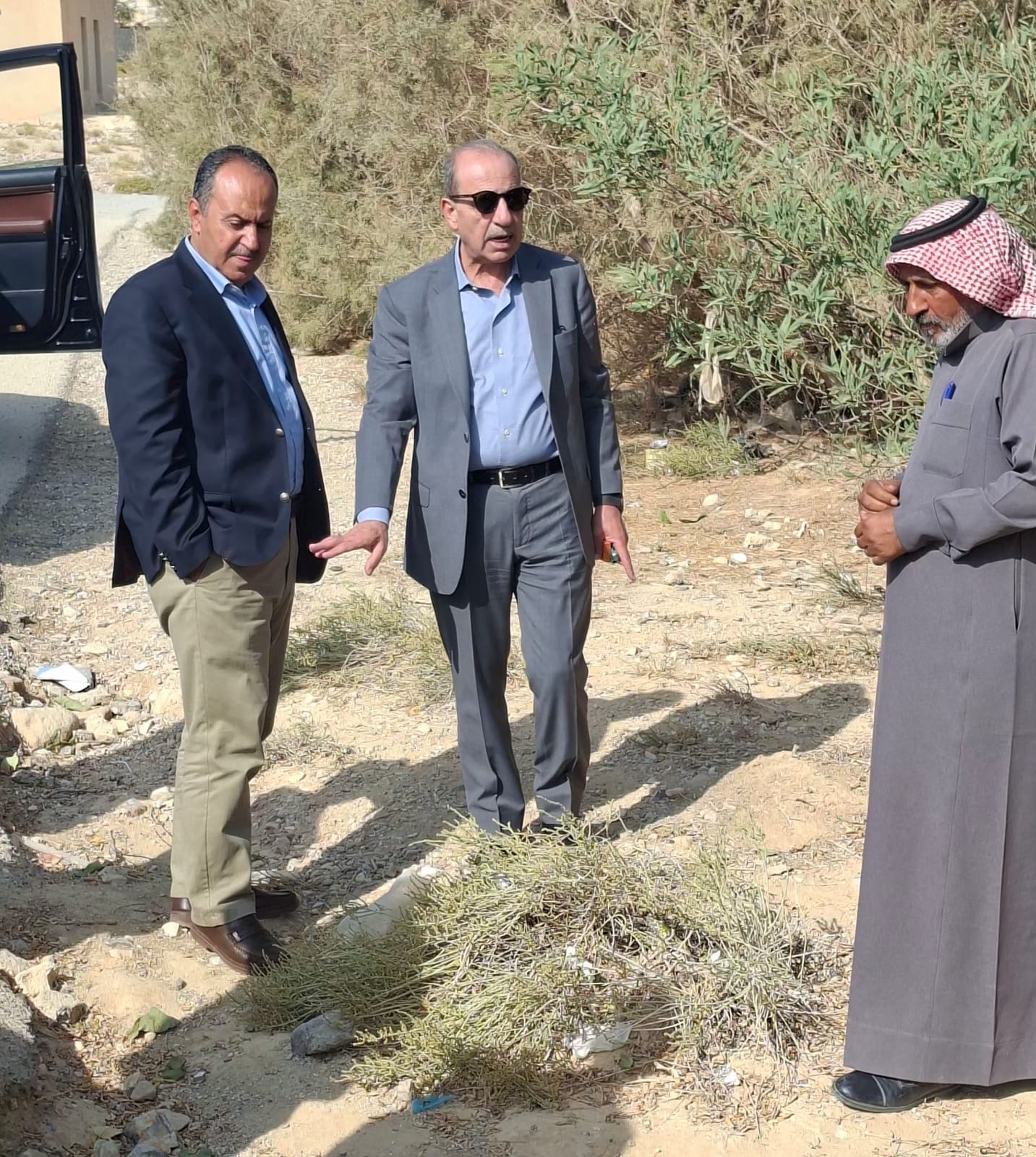 المصري يتفقد استعداد بلديات الشراه والأشعري والشوبك وايل لفصل الشتاء