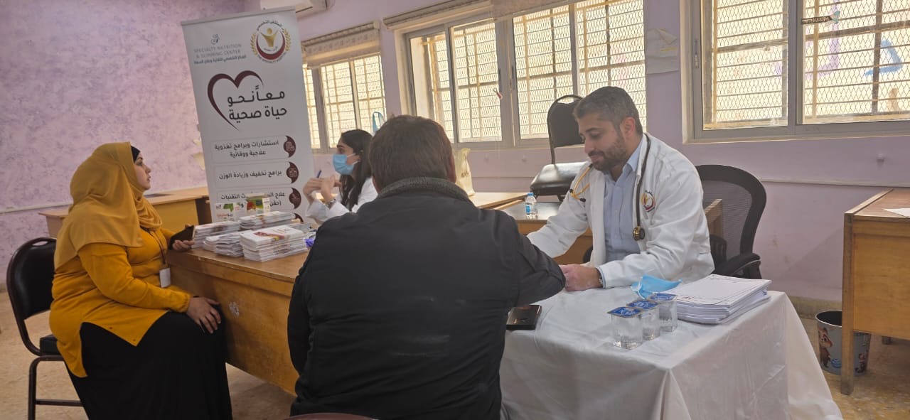 الهلال الأحمر الأردني بالطفيلة ينفذ يوماً طبيا