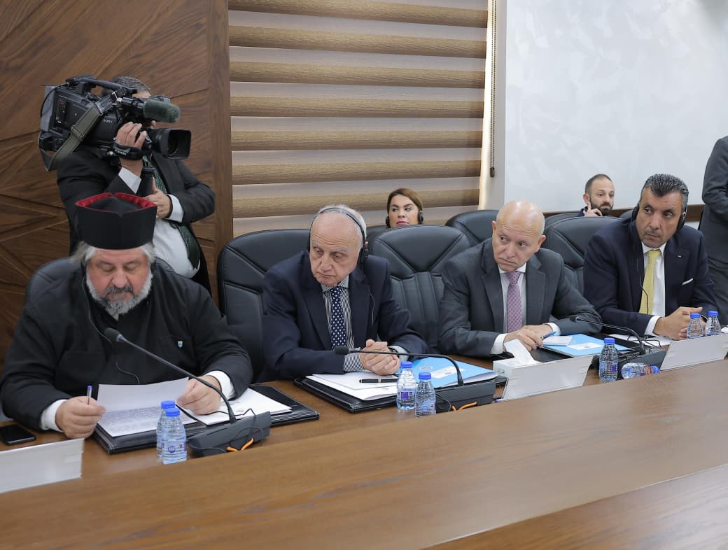 القاضي يفتتح أعمال المؤتمر العام للجمعية البرلمانية الدولية للأرثوذكسية