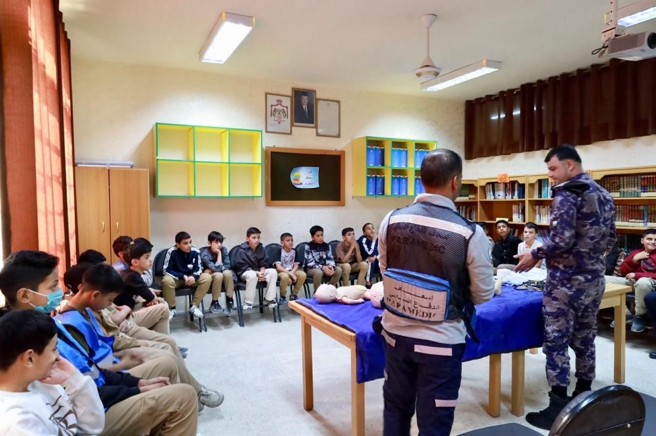 مديرية الأمن العام تطلق برنامج "المسعف الصغير"