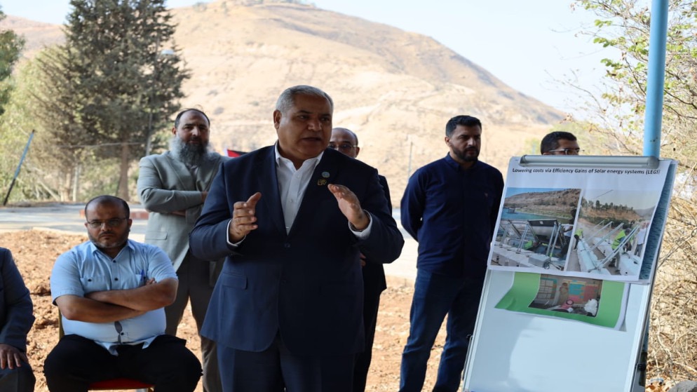 صورة حول : الفاو وسلطة وادي الأردن يطلقان مشروع الطاقة الشمسية العائم لتعزيز كفاءة المياه والطاقة الفاو وسلطة وادي الأردن يطلقان مشروع الطاقة الشمسية العائم لتعزيز كفاءة المياه والطاقة