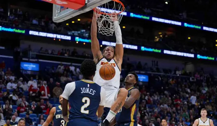 وكيتش يقود دنفر ناغتس لفوز عريض على نيو أورليانز بيليكانز