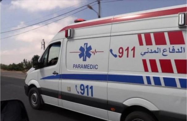 5 مصابين في تصادم على طريق الرويشد