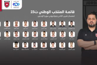 الأولمبي الأردني يواجه سوريا ودياً استعداداً لكأس آسيا تحت 23 عاماً