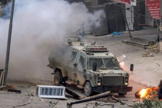 سرايا القدس تفجر آلية عسكرية للاحتلال في مخيم عسكر