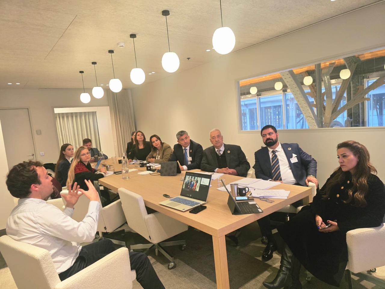 الميثاق الوطني يزور البرلمان والاتحاد الاوروبي ومؤسسات حزبية وبحثية