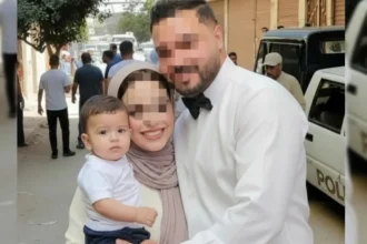 رجل يقتل زوجته وطفله الرضيع ويُنشر الجريمة على فيس بوك