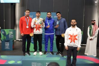 زياد عشيش يحقق أول ذهبية للأردن في دورة ألعاب التضامن الإسلامي