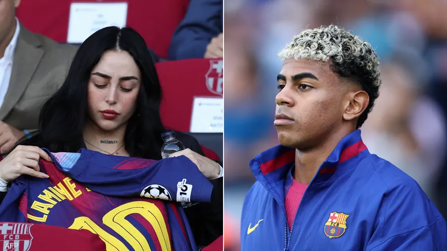 لامين يامال يعلن انفصاله عن نيكي نيكول وينفي الخيانة