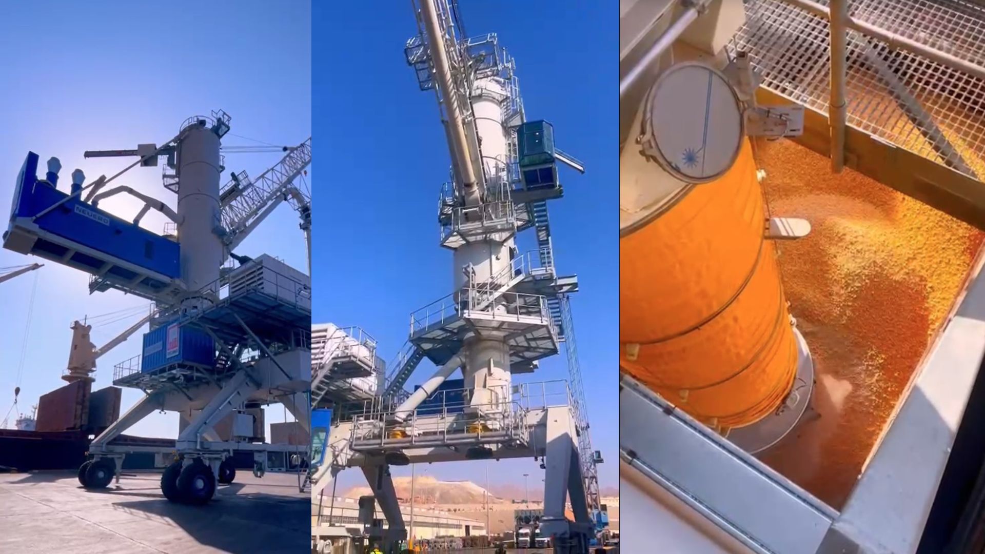 صورة حول : موانئ العقبة تدخل "مُفرّغتي حبوب" متطورتين لرفع كفاءة المناولة موانئ العقبة تدخل "مُفرّغتي حبوب" متطورتين لرفع كفاءة المناولة