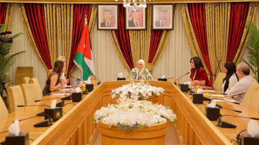 صورة حول : العين إحسان بركات تستقبل وفداً طلابياً أميركياً وتؤكد دعم الأردن لحقوق الفلسطينيين العين إحسان بركات تستقبل وفداً طلابياً أميركياً وتؤكد دعم الأردن لحقوق الفلسطينيين