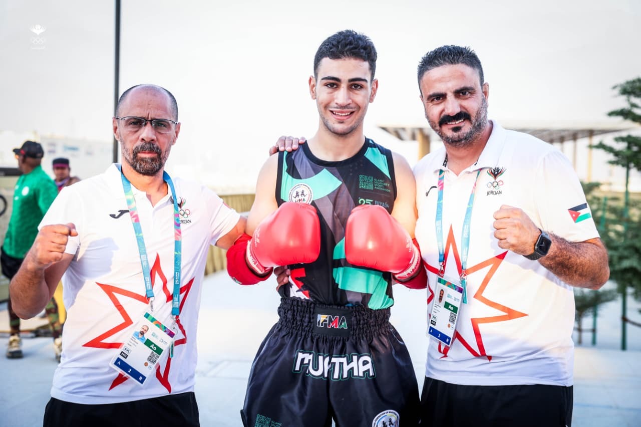 صورة حول : برونزية جديدة للأردن في ألعاب التضامن الإسلامي عبر يزن السيفي برونزية جديدة للأردن في ألعاب التضامن الإسلامي عبر يزن السيفي