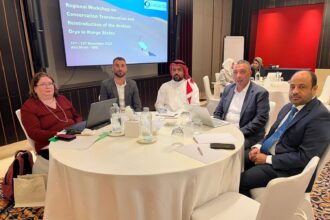 محمية رم تشارك في اجتماع الأمانة العامة لصون المها العربي بالإمارات