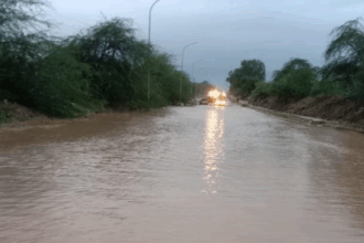 إعادة فتح طريق العدسية - الشونة الشمالية بعد أعمال تنظيف وإزالة الانهيارات
