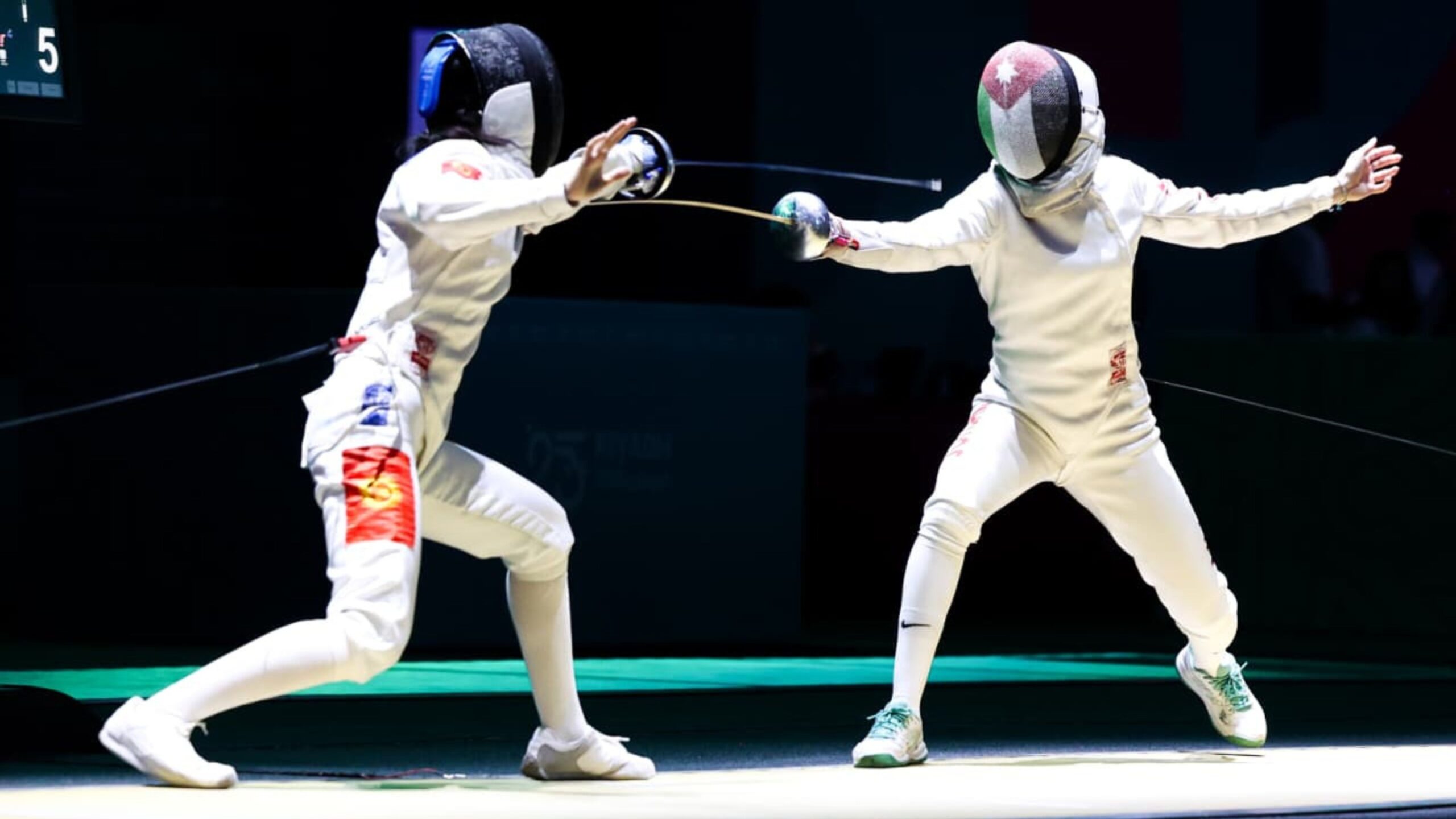 صورة حول : منتخب المبارزة الأردني يفتتح مشاركته في ألعاب التضامن الإسلامي بالرياض منتخب المبارزة الأردني يفتتح مشاركته في ألعاب التضامن الإسلامي بالرياض