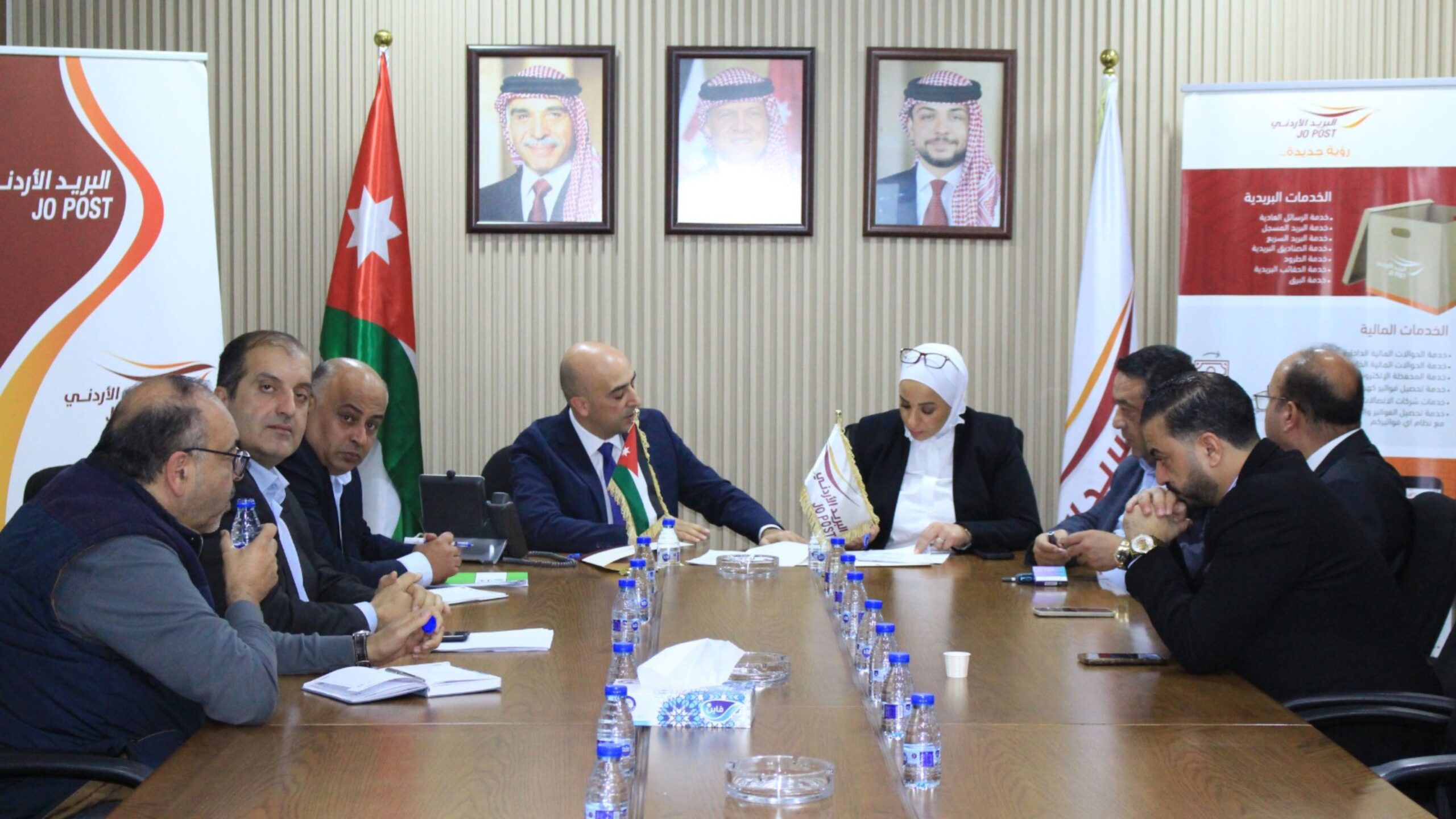 صورة حول : اتفاقية بين البريد الأردني و«كنعان إنفستمنت» لتوسيع الخدمات البريدية واللوجستية والرقمية اتفاقية بين البريد الأردني و«كنعان إنفستمنت» لتوسيع الخدمات البريدية واللوجستية والرقمية