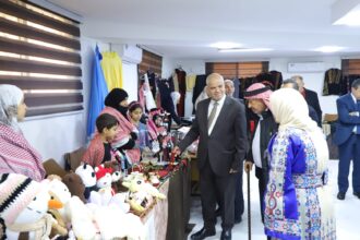 افتتاح المعرض الثامن للحرف اليدوية لمركز تدريب وتأهيل الفتاة الأردنية