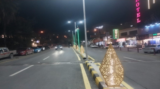 جرش تزين مدخلها الأثري وتجهّز سوقًا شعبيًا جديدًا