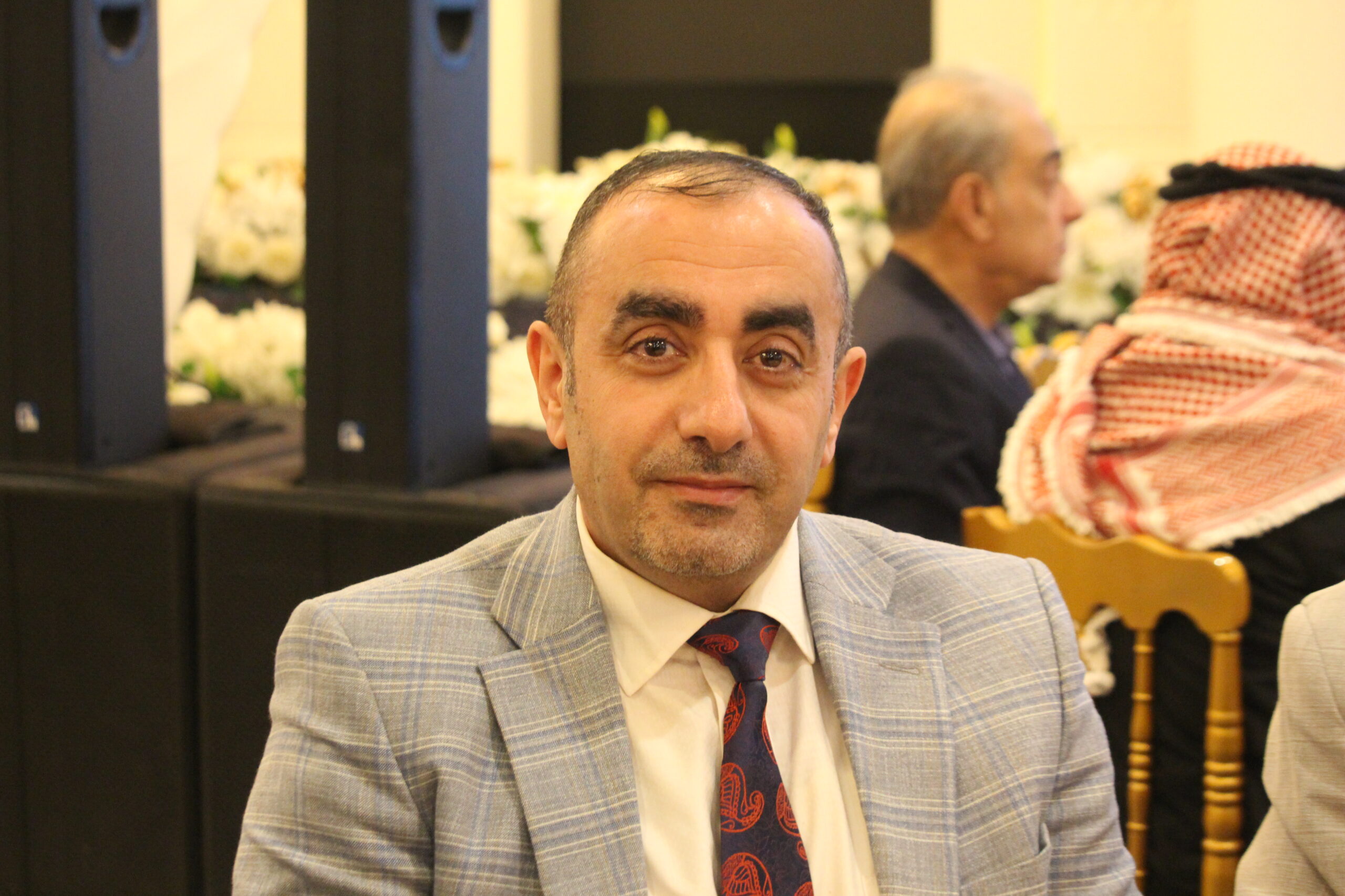 الكابتن الطيار دريد اللواما يولم بمناسبة زفاف نجله