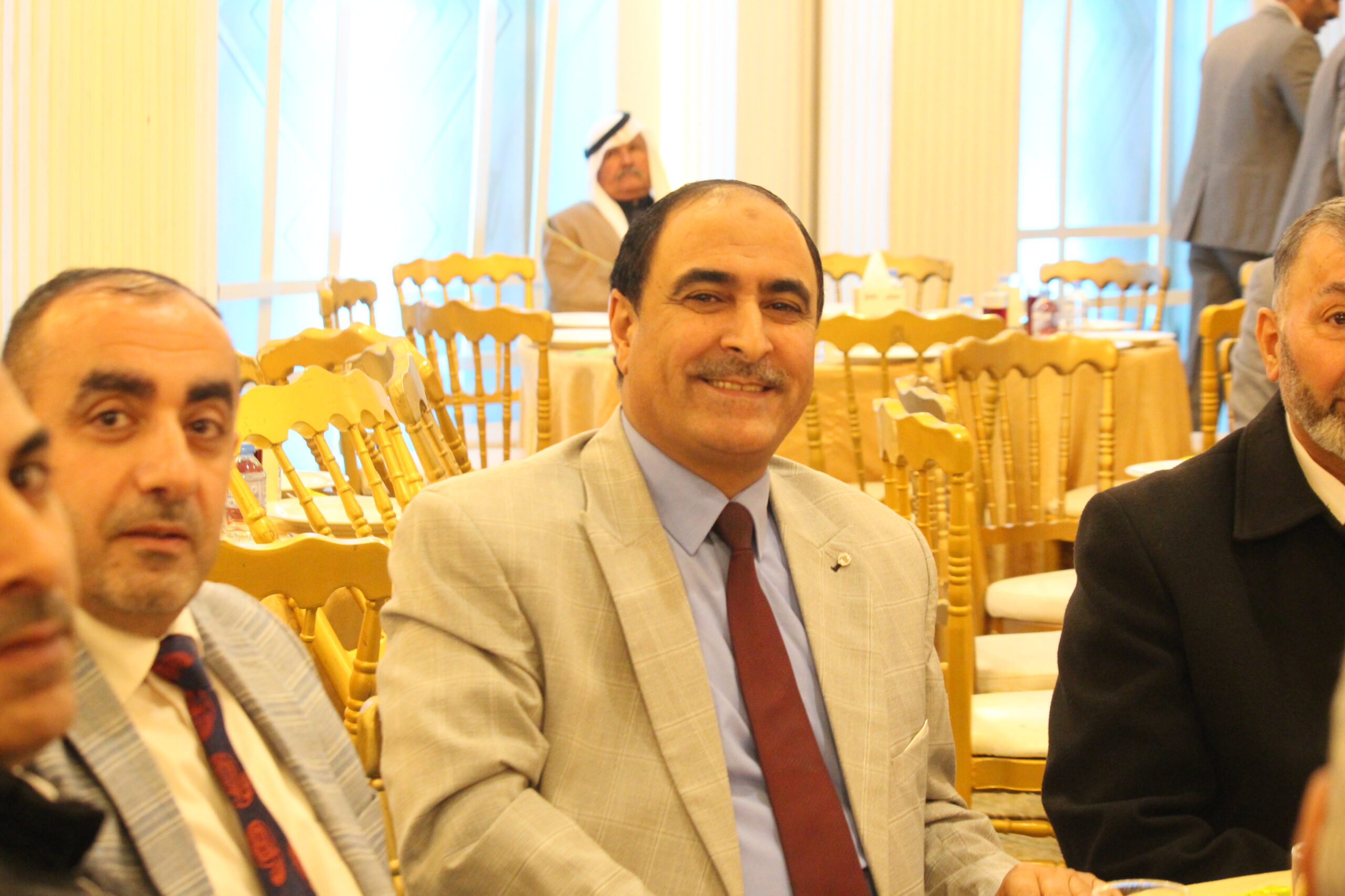 الكابتن الطيار دريد اللواما يولم بمناسبة زفاف نجله