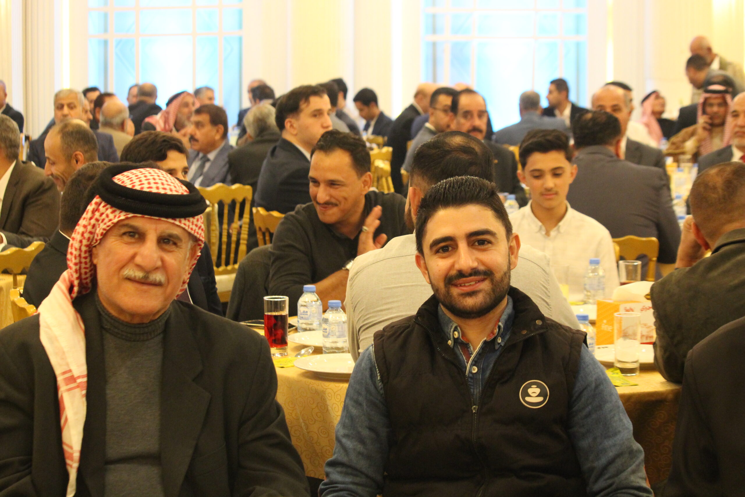 الكابتن الطيار دريد اللواما يولم بمناسبة زفاف نجله