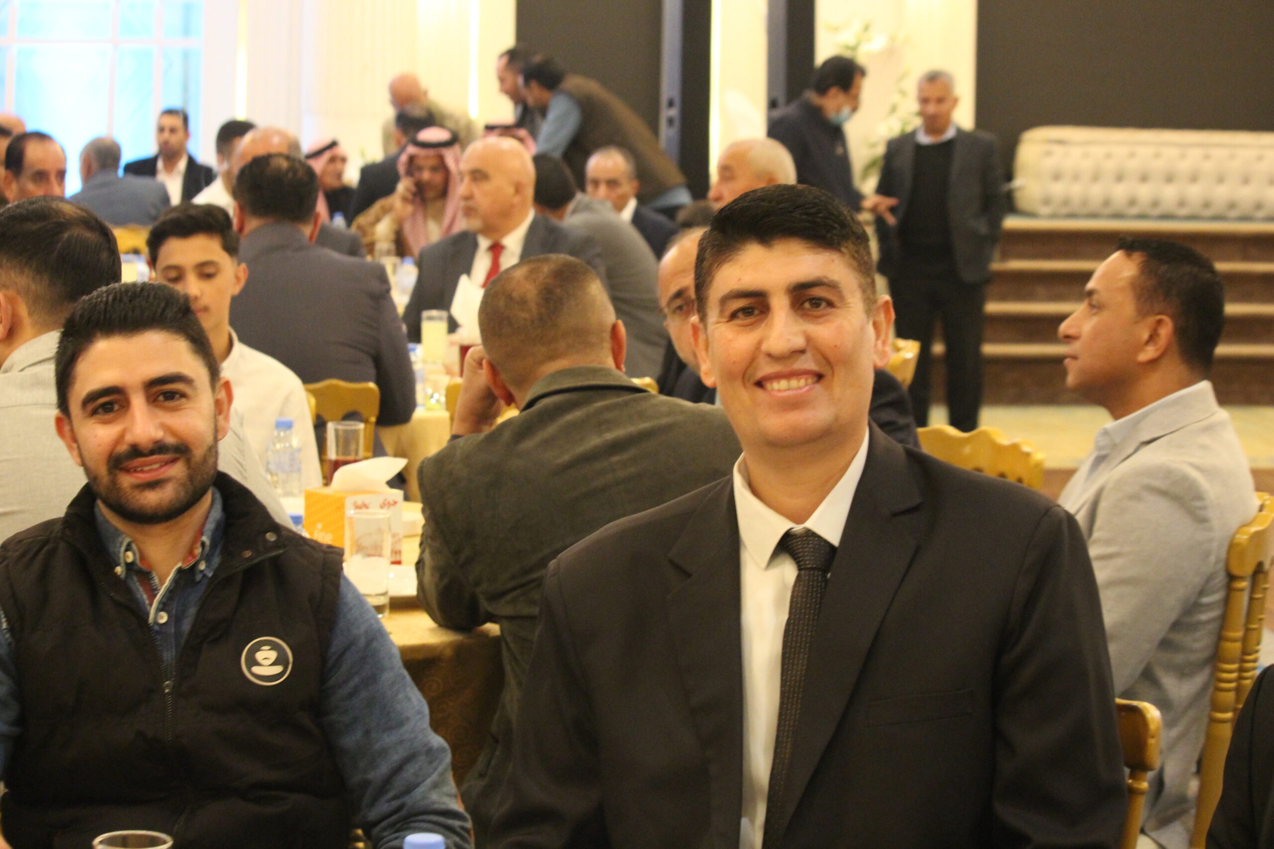 الكابتن الطيار دريد اللواما يولم بمناسبة زفاف نجله